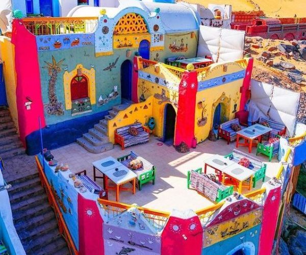 Private transfer from Luxor to Aswan along the scenic Nile River.